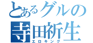 とあるグルの寺田祈生（エロキング）