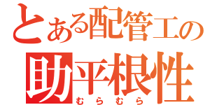 とある配管工の助平根性（むらむら）