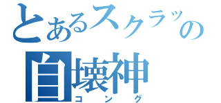 とあるスクラップの自壊神（コング）