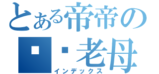 とある帝帝の屌你老母（インデックス）