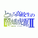 とある高校生の竜蟠虎踞Ⅱ（電磁力砲　コイルガン）