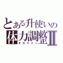 とある升使いの体力調整Ⅱ（ギガマイン）