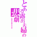 とある露出夫婦の悲劇（他人棒に犯され性奴にされた人妻）