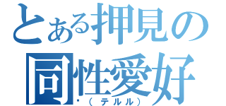 とある押見の同性愛好者（♂限定）（鉻（テルル））