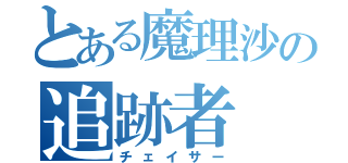 とある魔理沙の追跡者（チェイサー）