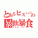 とあるヒスハニの暴飲暴食（ミユキ リク）