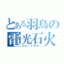 とある羽鳥の電光石火（スピードスター）