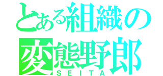 とある組織の変態野郎（ＳＥＩＴＡ）