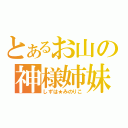 とあるお山の神様姉妹（しずは★みのりこ）