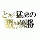 とある猛虎の阪神優勝（素敵やん？）