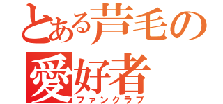 とある芦毛の愛好者（ファンクラブ）