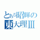 とある昭輝の東大理Ⅲ（）