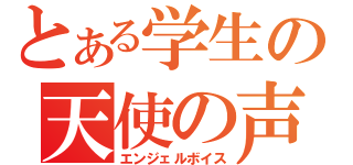 とある学生の天使の声（エンジェルボイス）