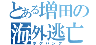 とある増田の海外逃亡（ポケバンク）