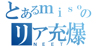 とあるｍｉｓｏのリア充爆発計画（ＮＥＥＴ）