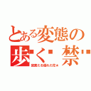 とある変態の歩く󾬥禁（寂寞たる優れた花★）