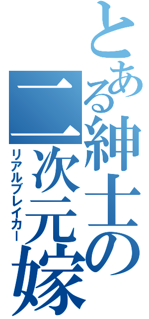 とある紳士の二次元嫁（リアルブレイカー）