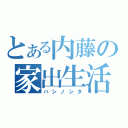 とある内藤の家出生活（ハシノシタ）