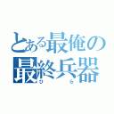 とある最俺の最終兵器（ひら）