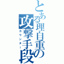 とある理自重の攻撃手段（カウンター）