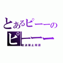 とあるピーーのピーーー（放送禁止用語）