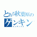 とある秋葉原のゲンキング（インデックス）