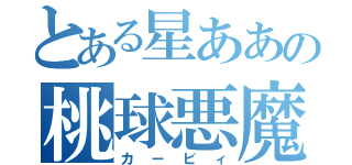 とある星ああの桃球悪魔（カービィ）