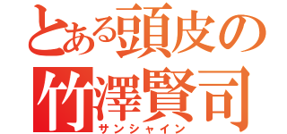 とある頭皮の竹澤賢司（サンシャイン）