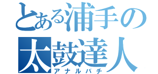 とある浦手の太鼓達人（アナルバチ）