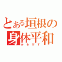 とある垣根の身体平和（かるぴす）