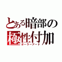 とある暗部の極性付加（ポーラーアード）