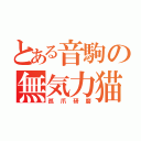 とある音駒の無気力猫（孤爪研磨）