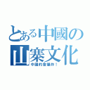 とある中國の山寨文化（中國的會爆炸！）