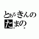 とあるきんのたまの（さお）