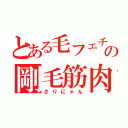 とある毛フェチの剛毛筋肉（さりにゃん）