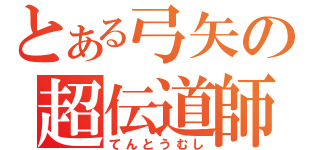 とある弓矢の超伝道師（てんとうむし）