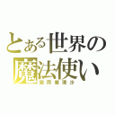 とある世界の魔法使い（霧雨魔理沙）