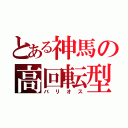 とある神馬の高回転型（バリオス）