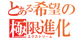 とある希望の極限進化（エクストリーム）