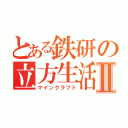 とある鉄研の立方生活Ⅱ（マインクラフト）