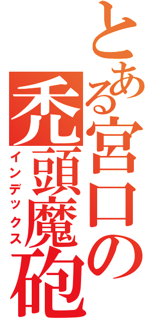 とある宮口の禿頭魔砲（インデックス）