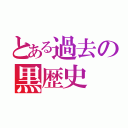 とある過去の黒歴史（）