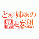 とある姉妹の暴走妄想（チャームポイント）