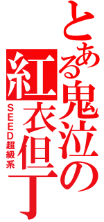 とある鬼泣の紅衣但丁（ＳＥＥＤ超級系）