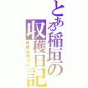 とある稲垣の収穫日記（収穫は明日か）