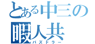 とある中三の暇人共（パズドラー）