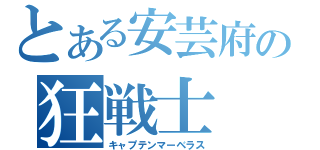 とある安芸府の狂戦士（キャプテンマーベラス）