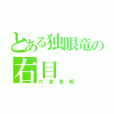 とある独眼竜の右目（片倉景綱）