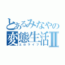 とあるみなやの変態生活Ⅱ（エロライフ）