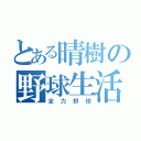 とある晴樹の野球生活（全力野球）